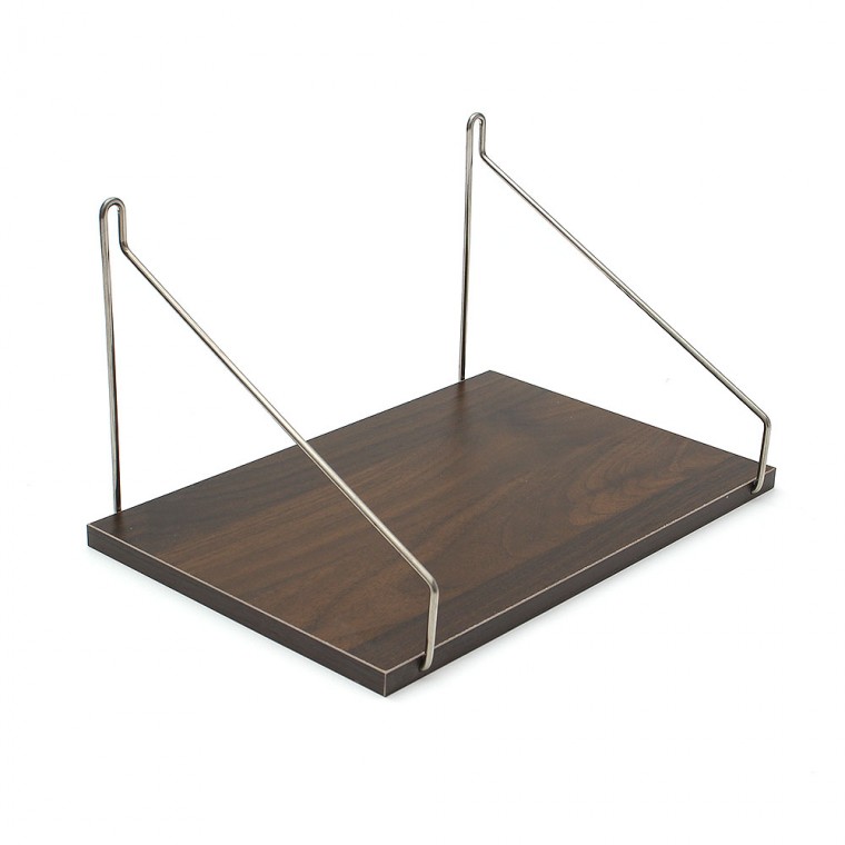 벽선반 30x19.5cm 월넛 무타공