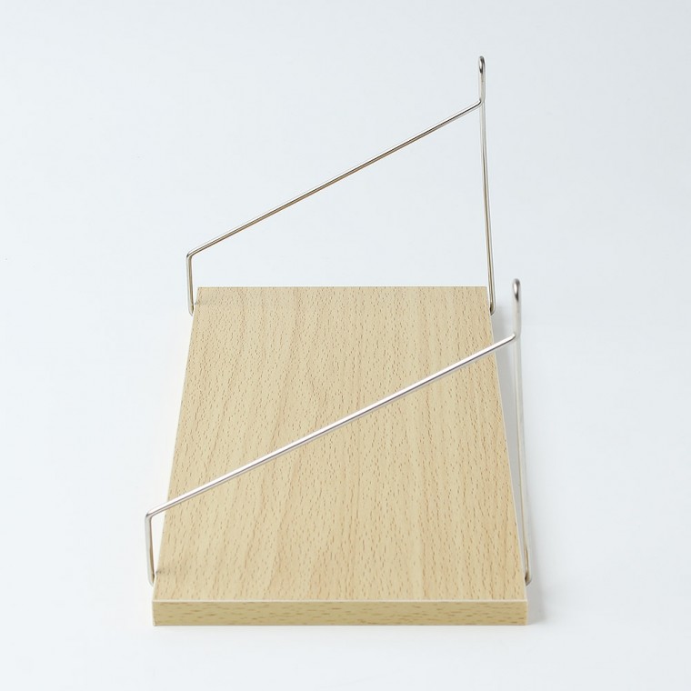 벽선반 30x15cm 내추럴우드 무타공