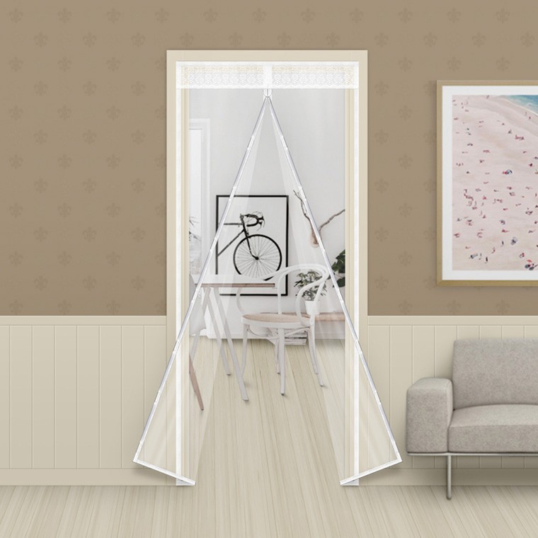 방풍비닐 방문용 90x210cm 방풍막 현관문 바람막이