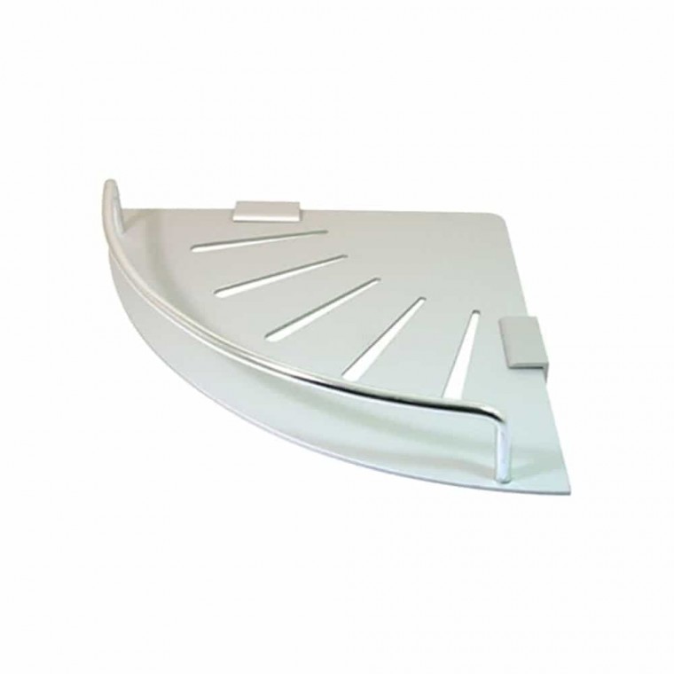 알루미늄 욕실 코너선반 24cm 화장실 모서리 샴푸선반